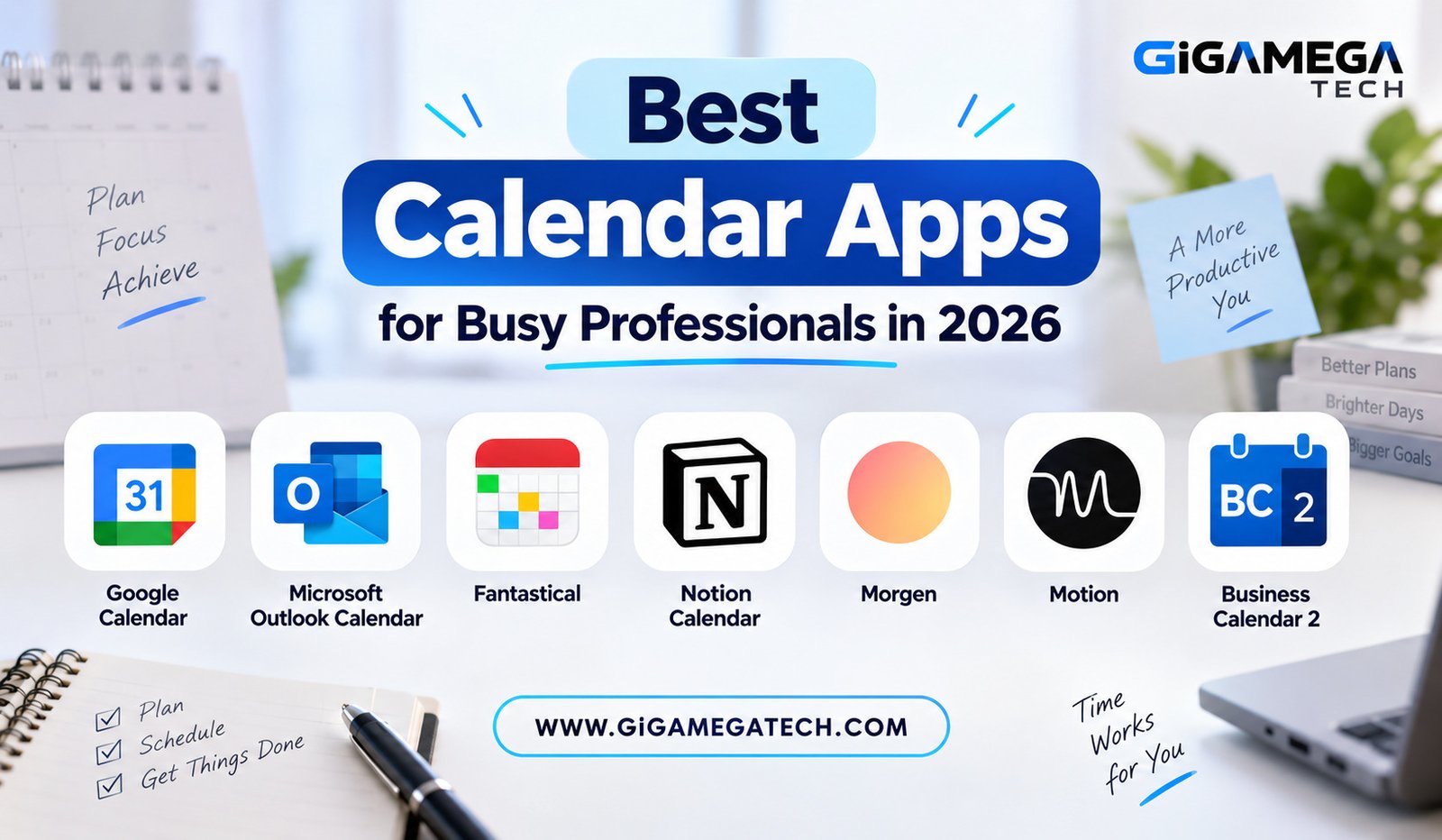 Best Calendar Apps for Busy Professionals in 2026