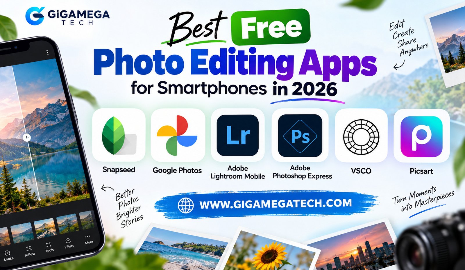 Best Free Photo Editing Apps for Smartphones in 2026