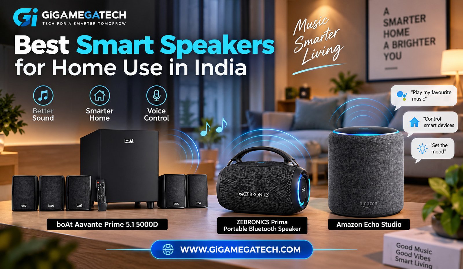 Best Smart Speakers for Home Use in India