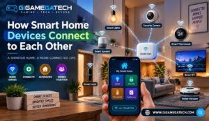 How Smart Home Devices Connect to Each Other