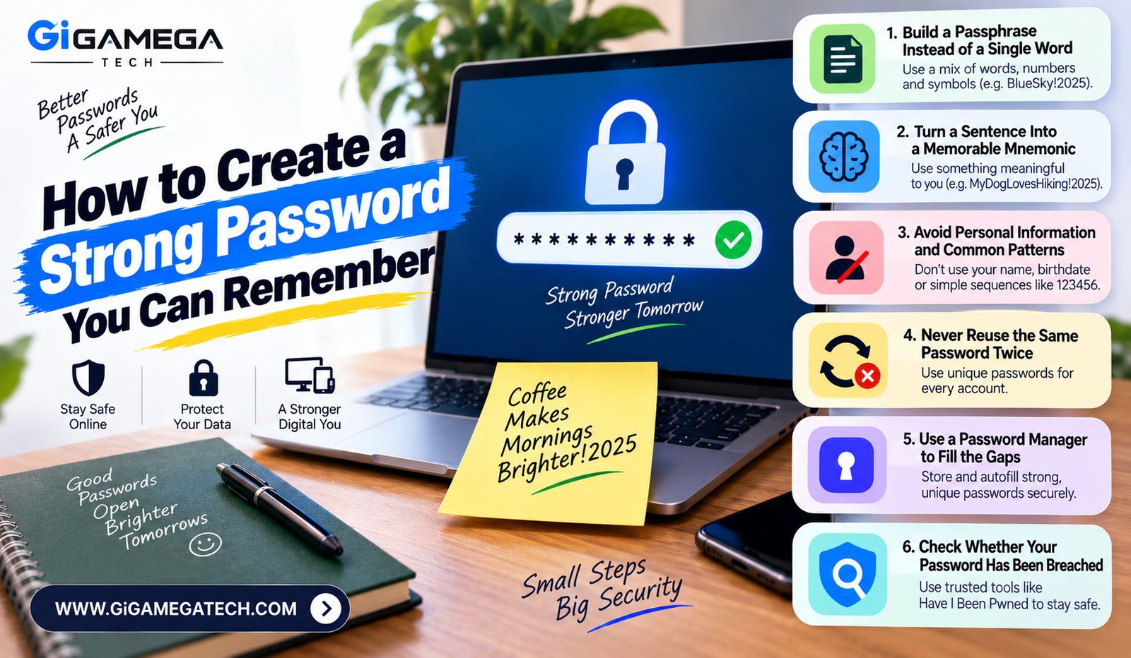 How to Create a Strong Password You Can Remember