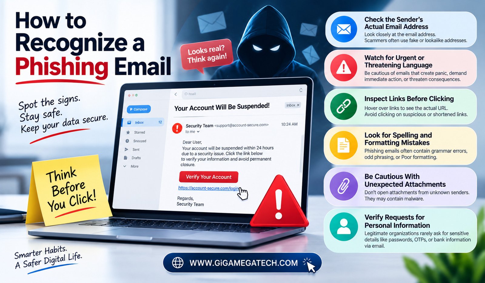 How to Recognize a Phishing Email