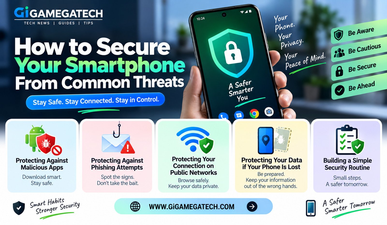 How to Secure Your Smartphone From Common Threats