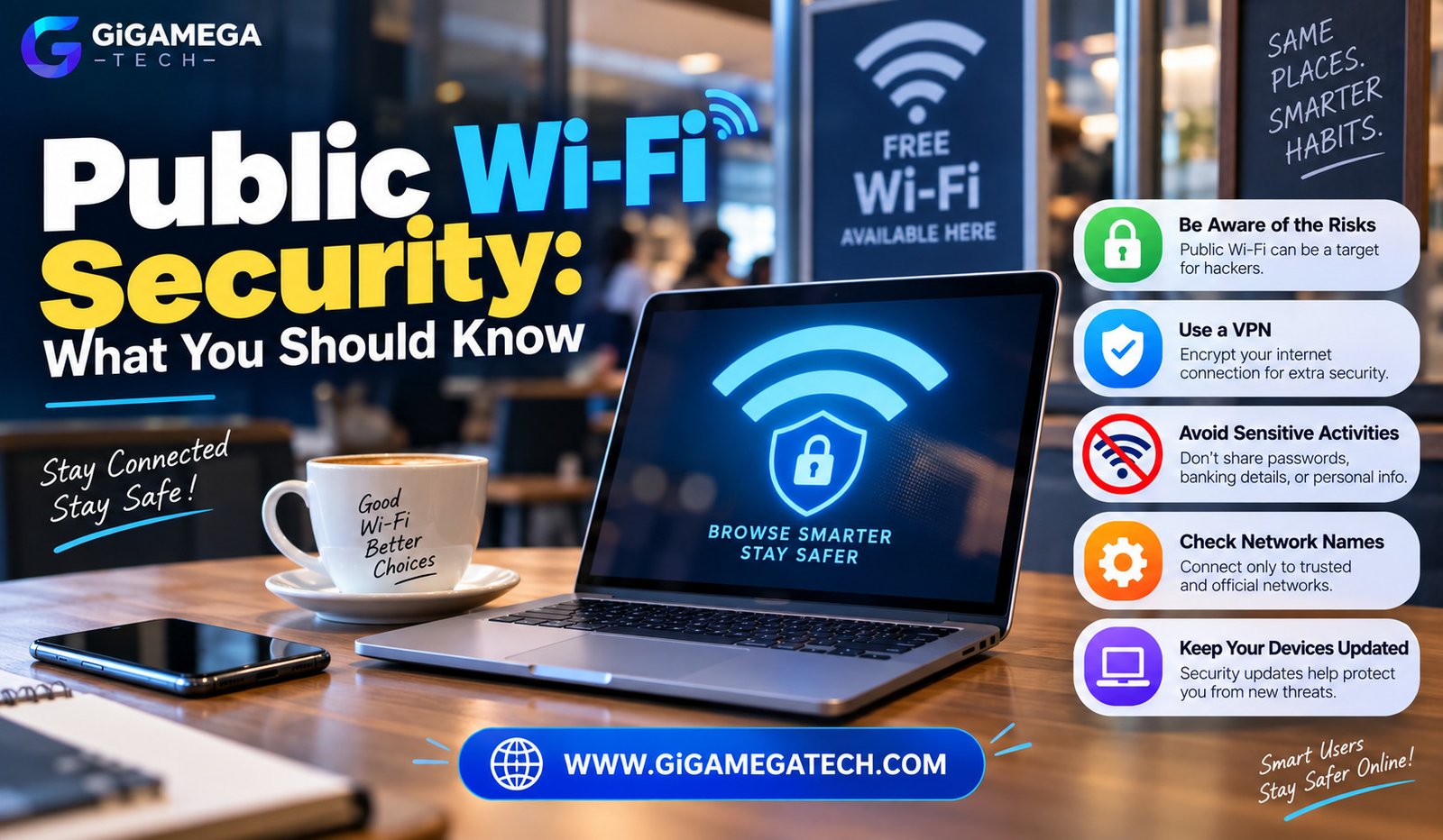 Public Wi-Fi Security: What You Should Know