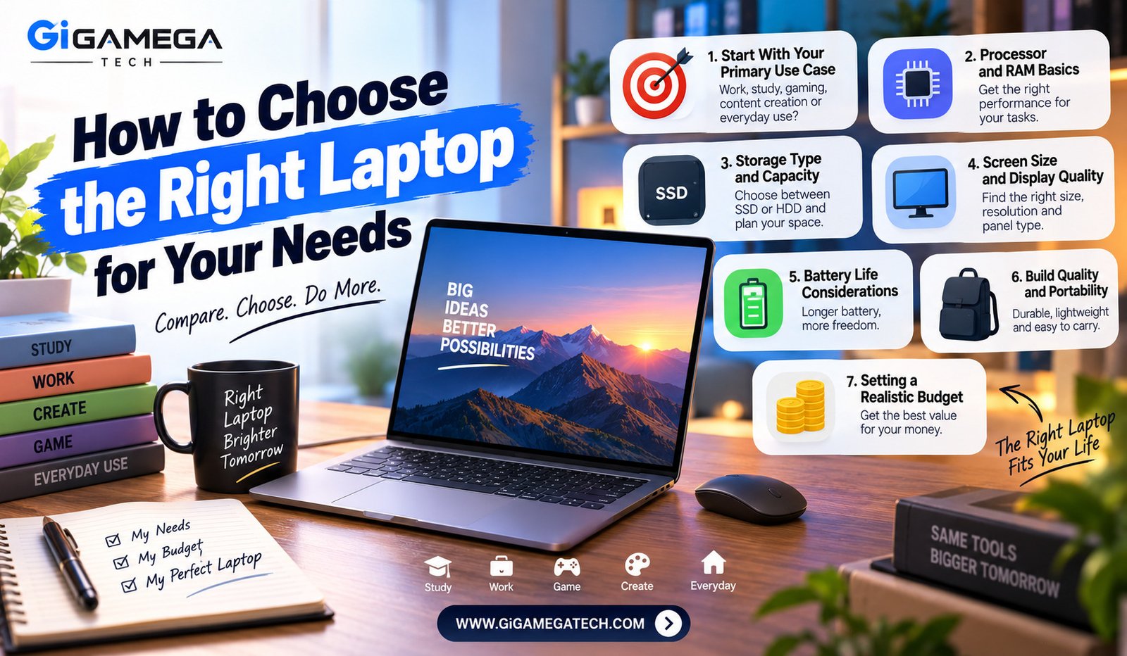 How to Choose the Right Laptop for Your Needs